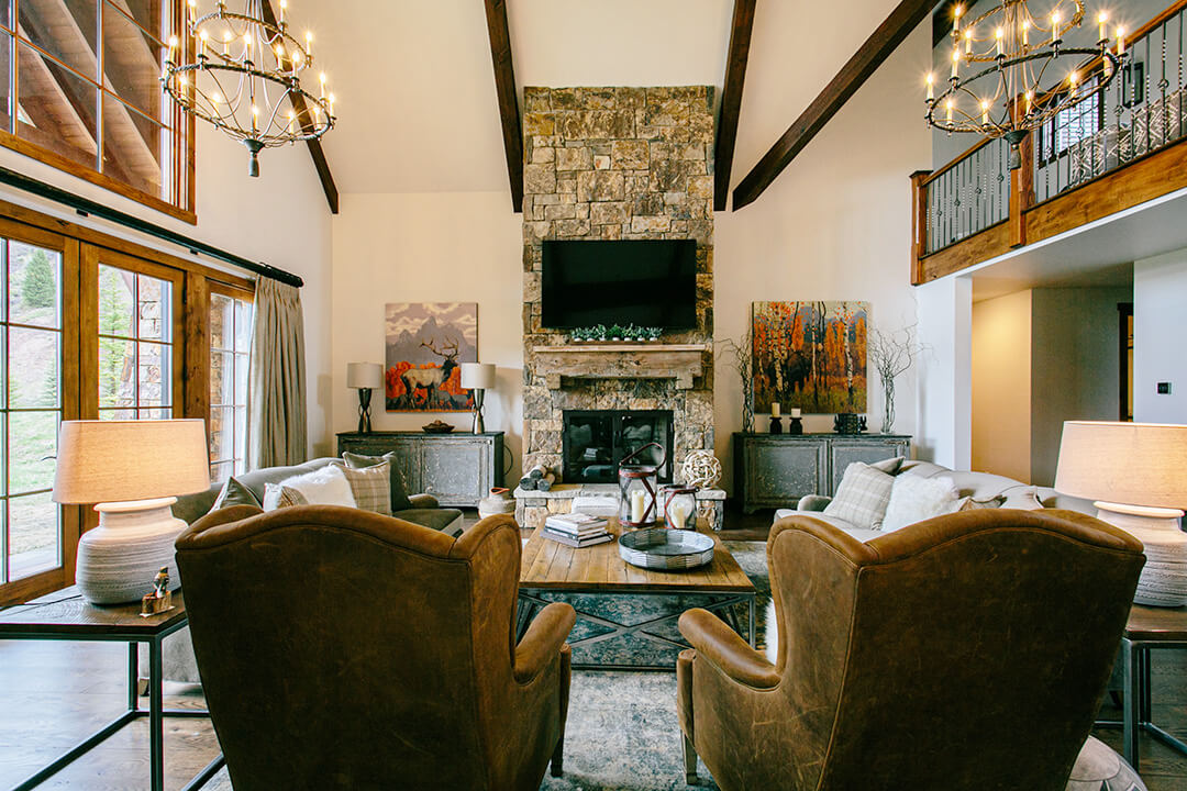 Lodge Cottage Drive - Main Living Area