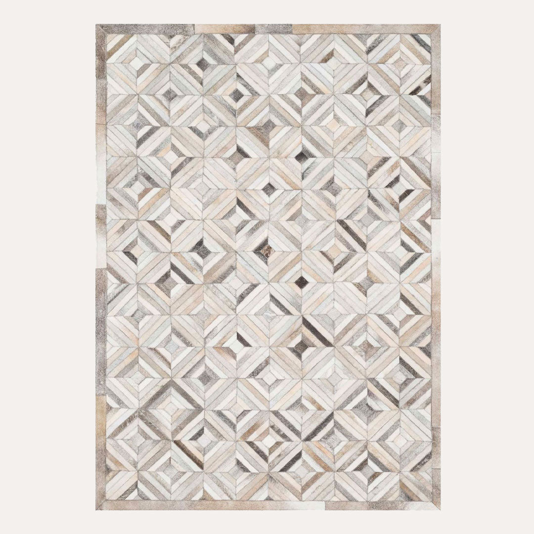 Lodestone Prism Rug - Leather